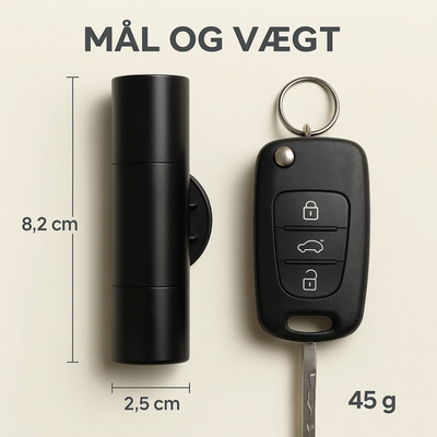 SafeKey | 2-in-1 emergency tool | Window breaker and safety cutter