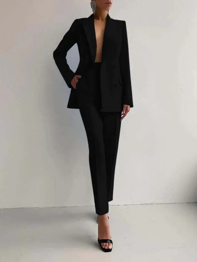 Fiona | Ensemble tailleur blazer pour femme | Blazer et pantalon