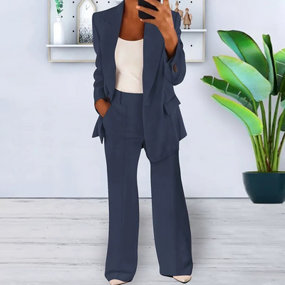 Vanessa | Blazer femme | Ensemble blazer confortable et chic | Tenue décontractée et habillée