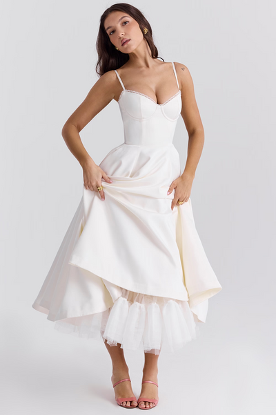 Sophie | Robe Longue Amincissante De Luxe