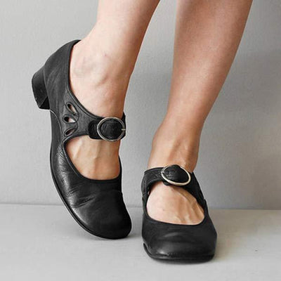 Chaussures orthopédiques vintage à bout rond - Opal