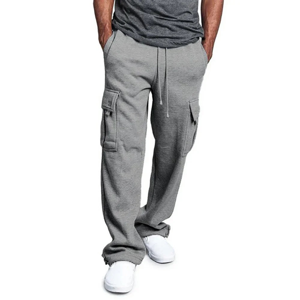 Pantalones deportivos cargo de polar Ultimate Comfort para hombre