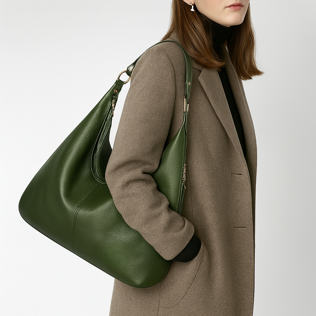 AURORA | Sac à bandoulière en cuir végétal élégant