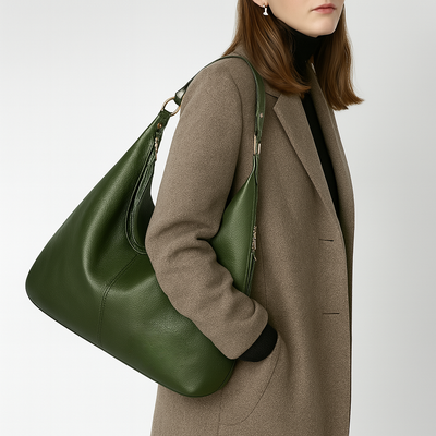 AURORA | Sac à bandoulière en cuir végétal élégant