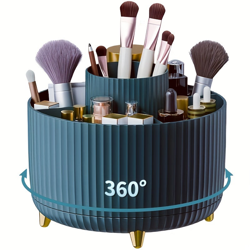 Organiseur pivotant à 360° pour cosmétiques et accessoires