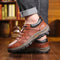 Chaussures orthopédiques d'extérieur en cuir pour hommes