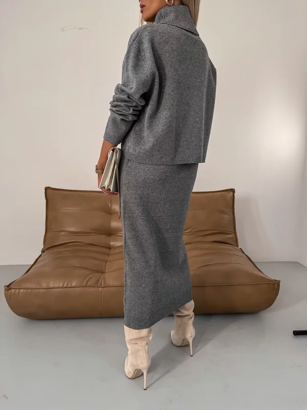 Roulements à billes Strickkleid pour dames