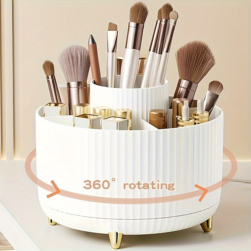 Organiseur pivotant à 360° pour cosmétiques et accessoires