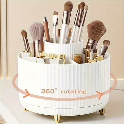Organiseur pivotant à 360° pour cosmétiques et accessoires