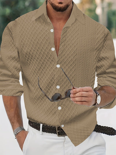 Camicia elasticizzata da uomo: comfort moderno con un tocco classico