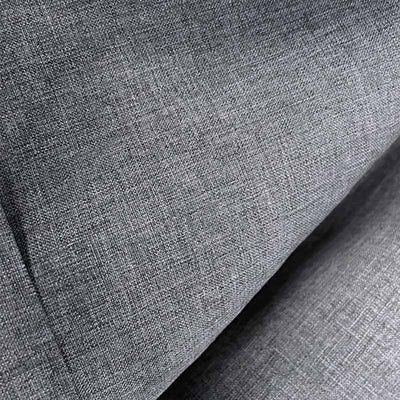Chemise homme - Fermeture par boutons - Mélange respirant de coton et de lin - Coupe régulière - Manches courtes