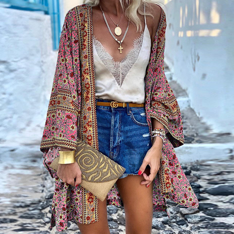 Pauline Laurent | Cardigan Boho élégant