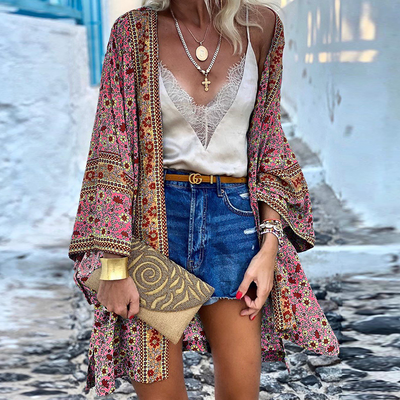 Pauline Laurent | Cardigan Boho élégant