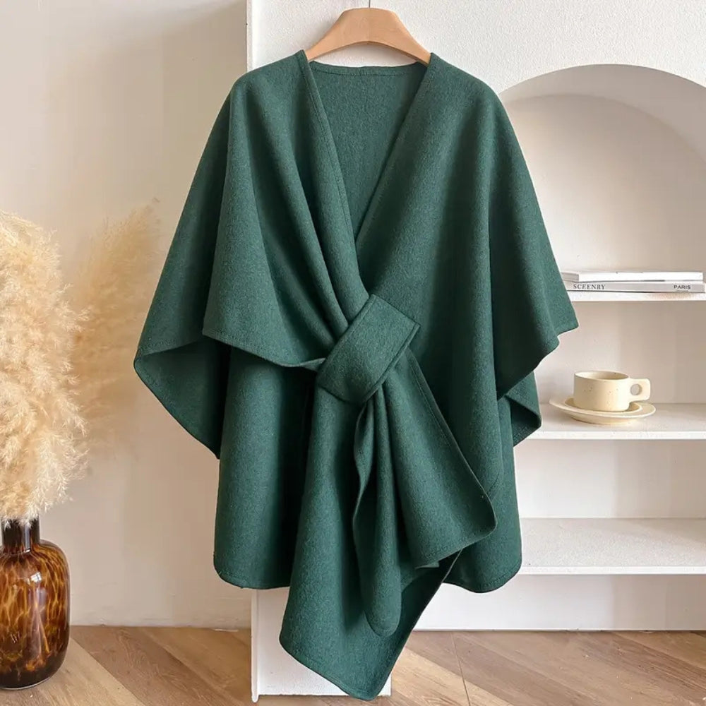 Veste coupe-vent de luxe avec drapé élégant