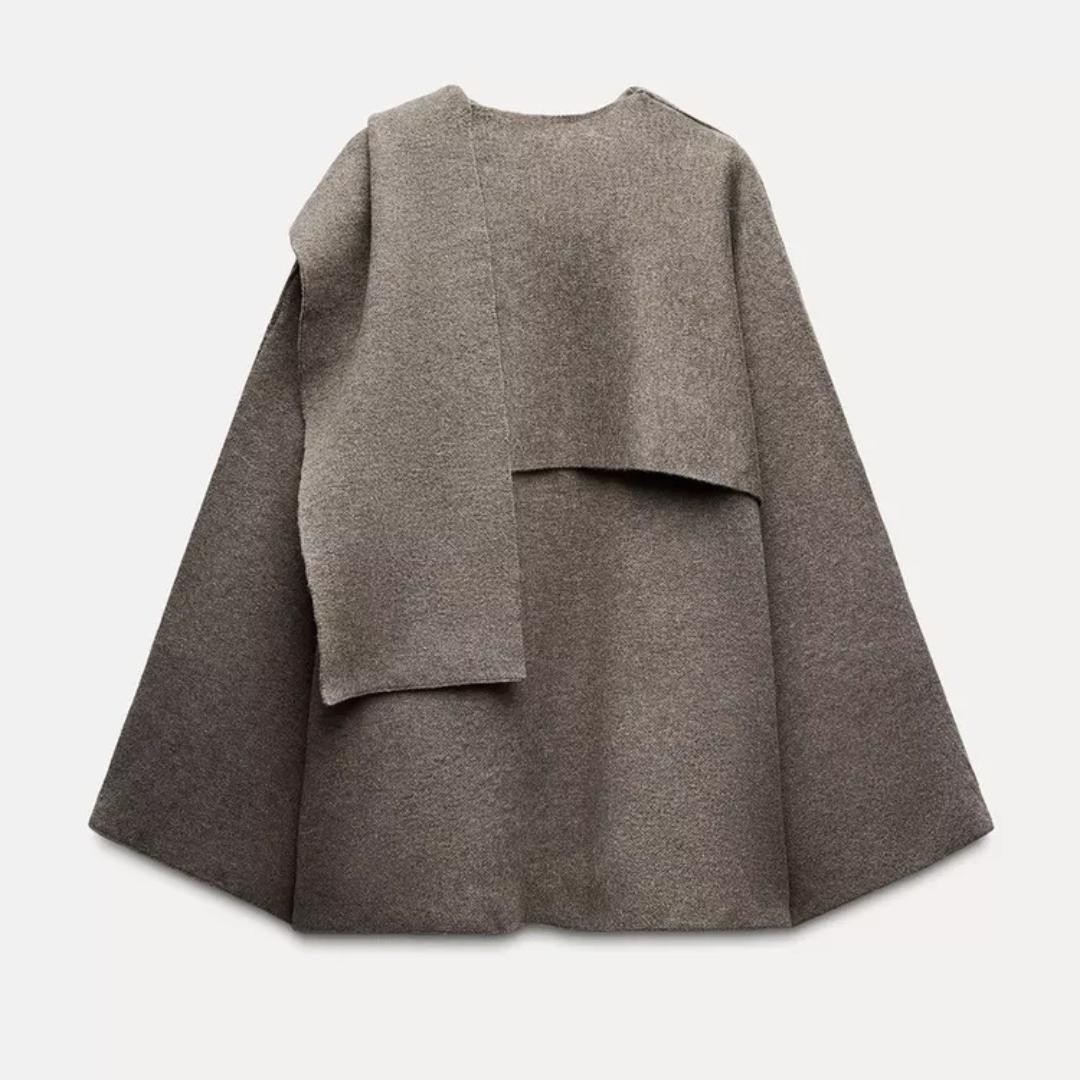 Veste cape élégante et souple pour femmes