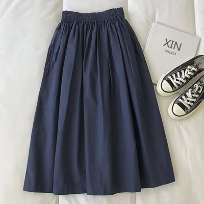 ANYA | Jupe large à taille haute