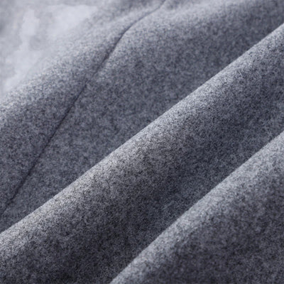 Abrigo corto de mujer con cuello alto chic