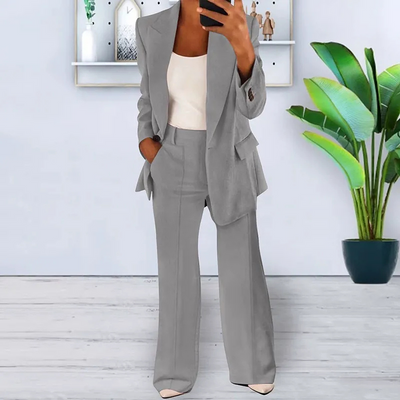 Vanessa | Blazer femme | Ensemble blazer confortable et chic | Tenue décontractée et habillée