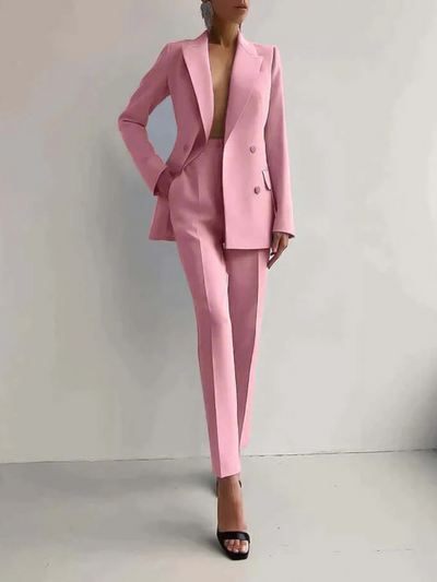 Fiona | Ensemble tailleur blazer pour femme | Blazer et pantalon