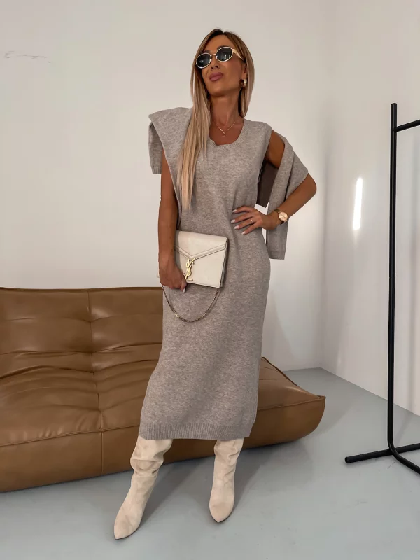 Roulements à billes Strickkleid pour dames