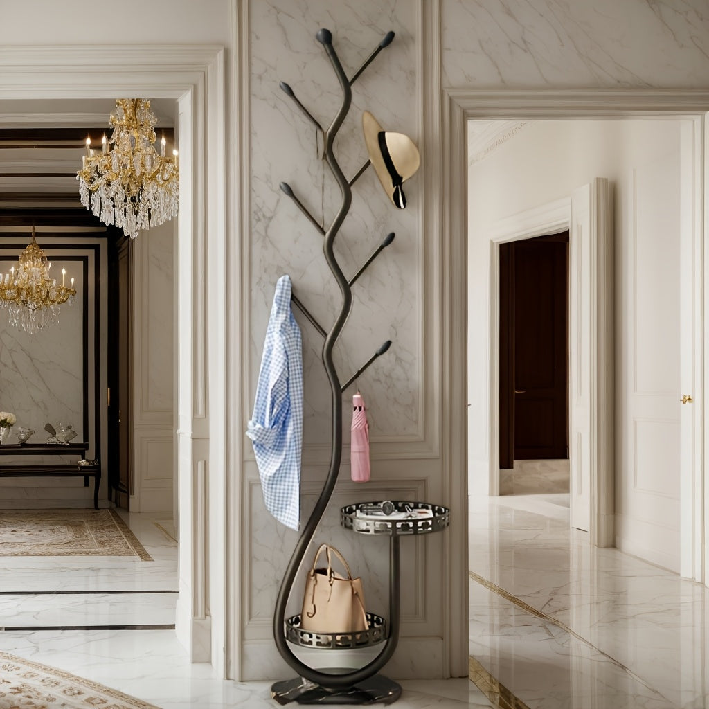 Perchero de pie BranchLine - Almacenamiento inteligente y con estilo