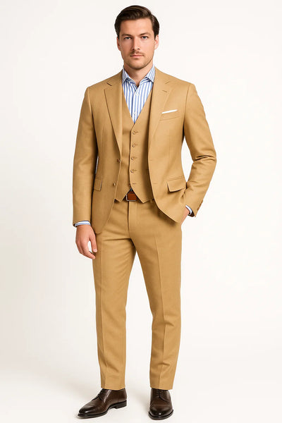Costume classique pour hommes avec chemise à manches longues