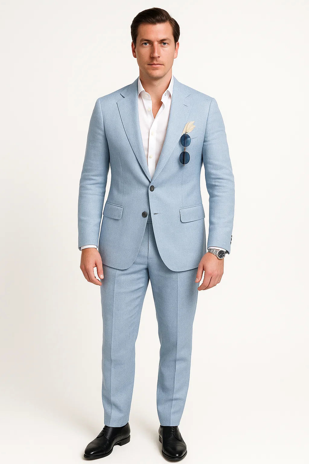 Costume homme Chemise élégante Bras long Elégance