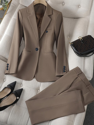 Blazer classico da donna con colletto a revers - Intramontabile ed elegante - Per tutte le stagioni