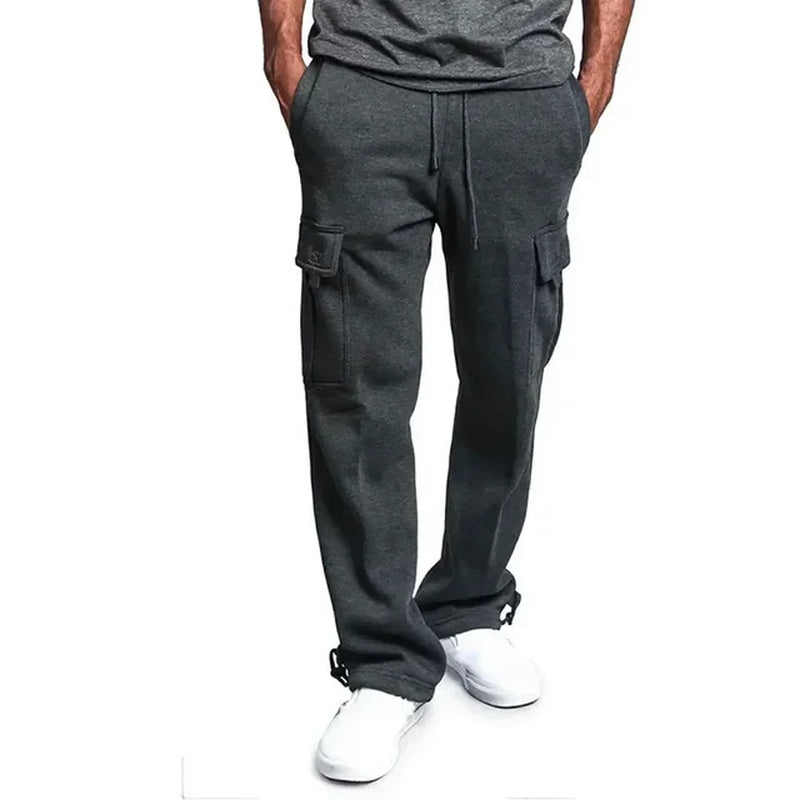 Pantalones deportivos cargo de polar Ultimate Comfort para hombre