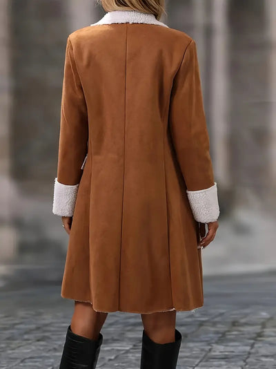 Trench à collier câlin