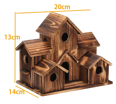 WillowNest volière en bois fonctionnelle