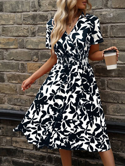 Nina - Robe portefeuille élégante et confortable pour femme