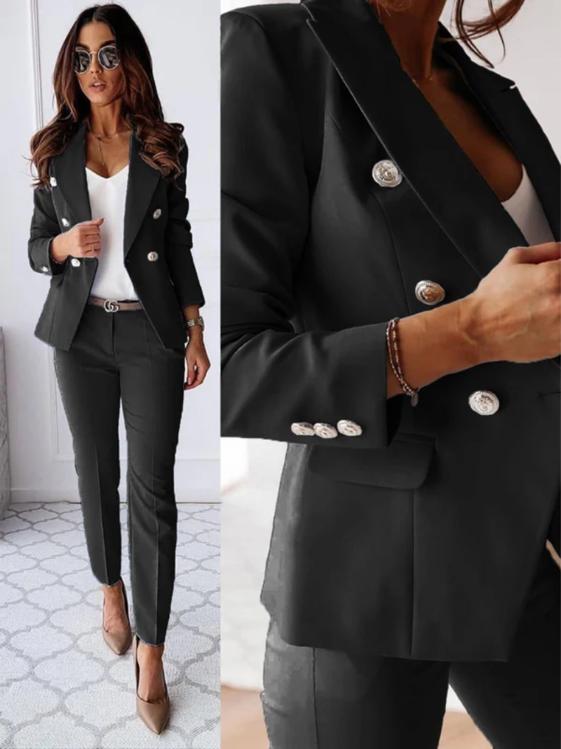 Sangeeta | Ensemble deux pièces élégant | Blazer et pantalon élégants