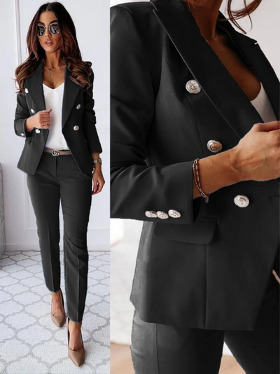 Sangeeta | Ensemble deux pièces élégant | Blazer et pantalon élégants