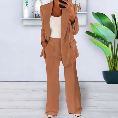 Vanessa | Blazer femme | Ensemble blazer confortable et chic | Tenue décontractée et habillée