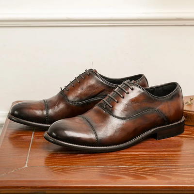 Mocasines de hombre de ante con suela de goma - Elegantes detalles de costura