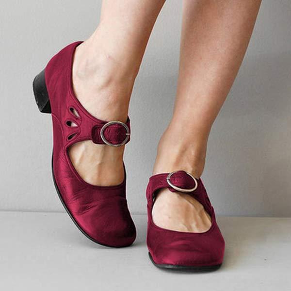 Chaussures orthopédiques vintage à bout rond - Opal