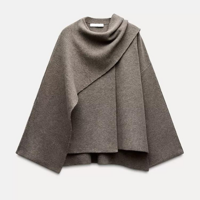 Veste cape élégante et souple pour femmes