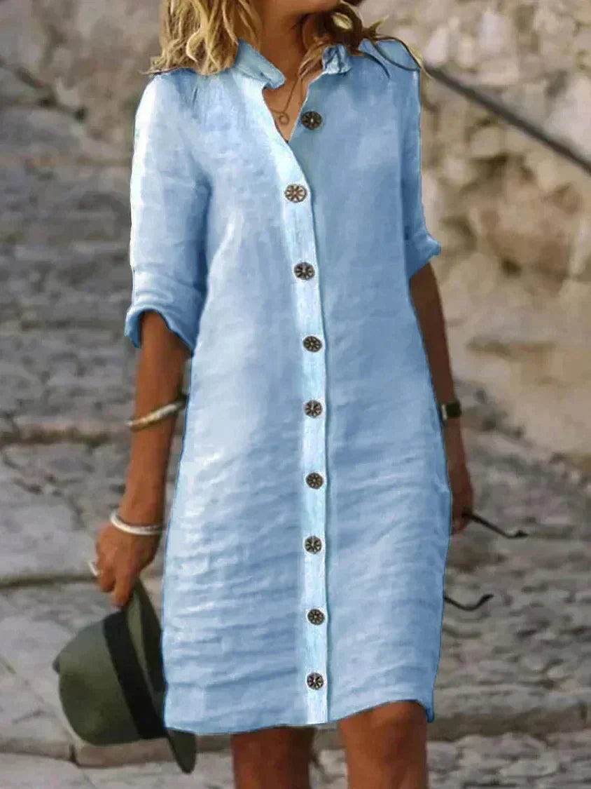 Lou - Robe élégante cotton