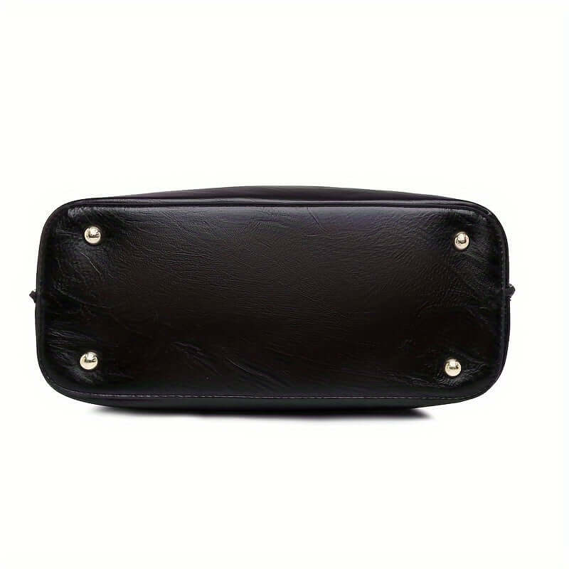 Ava Sac à main pour femmes | Élégant design bicolore | Sac à lettres en cuir