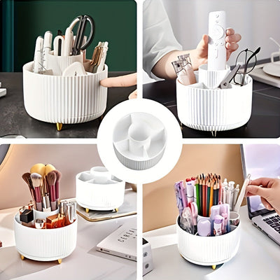 Organiseur pivotant à 360° pour cosmétiques et accessoires