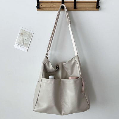 Stephanie - Sac à dos en cuir végétal souple texturé de grande capacité