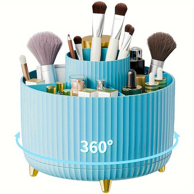 Organiseur pivotant à 360° pour cosmétiques et accessoires