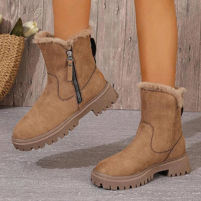 Sofia | Bottes orthopédiques en peluche