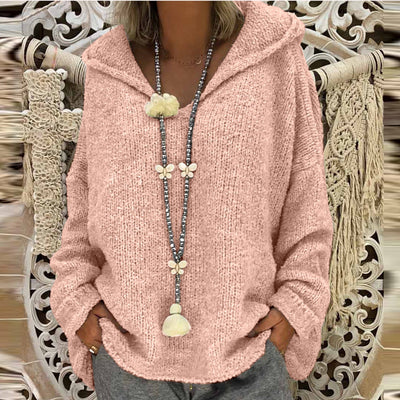 Felpa con cappuccio elegante e calda per le donne