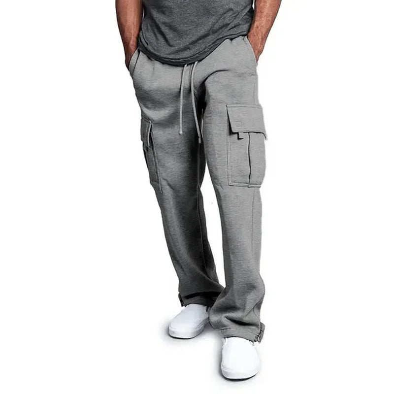 Pantalones deportivos cargo de polar Ultimate Comfort para hombre