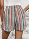 Felice - Short a righe contrastanti