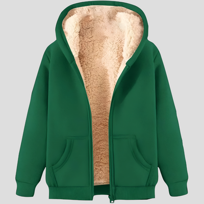 Manteau d'hiver à capuche pour hommes, doublé en polaire