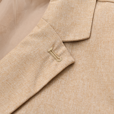 Casualowa marynarka z dwoma guzikami