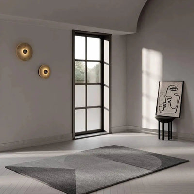 CliffGlow sort moderne væglampe - Moderne væglampe i metal